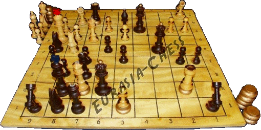 Eurasia-Chess : Japanese(Shogi), Chinese(XiangQi) and European Chess :  Manual/Rules/Notice