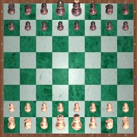 EurasiaChess chessmen 3D initial setup